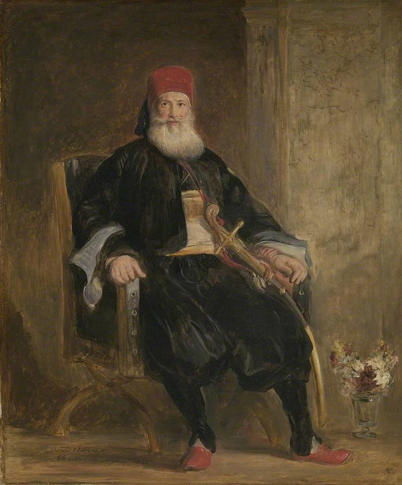 Ritratto di Sua Altezza Muhemed Ali, Pacha d'Egitto - National Gallery